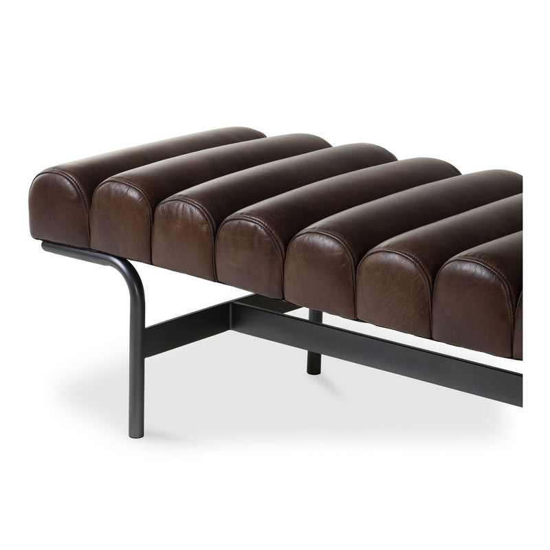 Harrison - Bench - Dark Brown - JaxCo Furniture