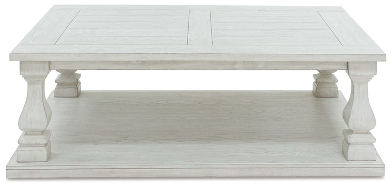 Arlendyne - Antique White - Rectangular Cocktail Table - JaxCo Furniture