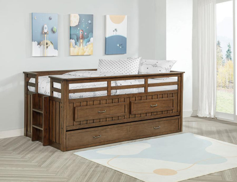 Carlsbad - Wood Captains Bed With Trundle - JaxCo Furniture