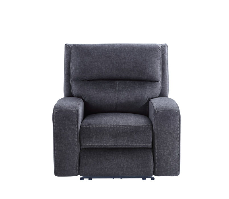 Lovell - Power Reclining Chair - Dark Gray - JaxCo Furniture