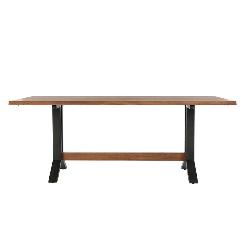 Bellamy - Dining Table - Honey / Black - JaxCo Furniture