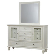 Sandy Beach - 11-drawer Dresser With Mirror - JaxCo Furniture