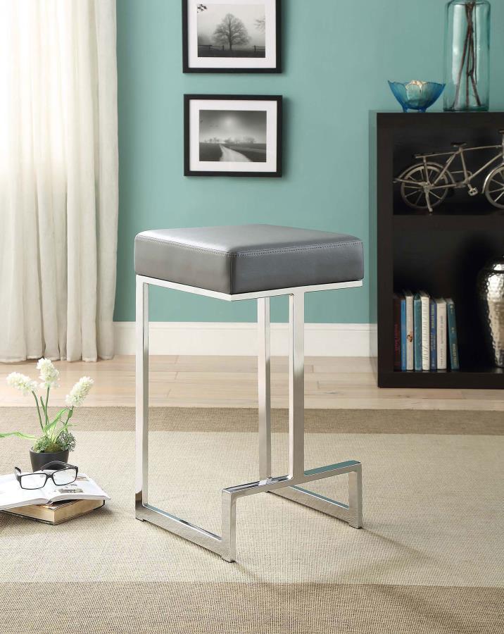 Gervase - Square Stool - JaxCo Furniture