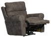 Tranquility - Power Headrest Power Lay Flat Reclining With CR3 Heat / Massage / Lumbar - Pewter - JaxCo Furniture