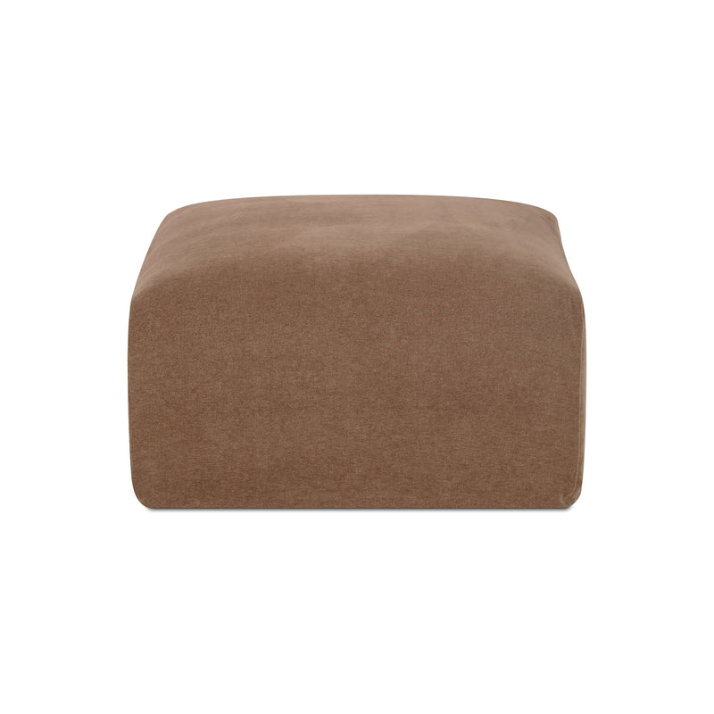 Isla - Accent Ottoman - Light Brown - JaxCo Furniture