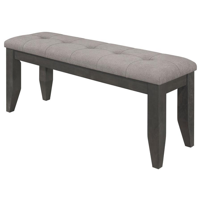 Dalila - Tufted Upholstered Dining Bench - JaxCo Furniture