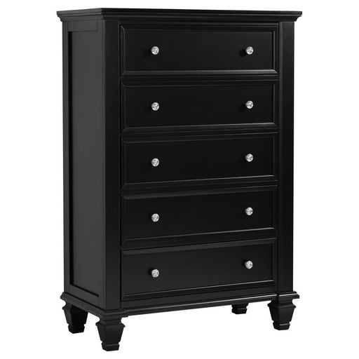 Sandy Beach - 5-drawer Chest - JaxCo Furniture