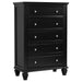 Sandy Beach - 5-drawer Chest - JaxCo Furniture