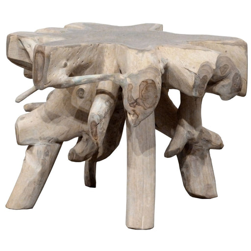 Cypress - Teak Root End Table - JaxCo Furniture