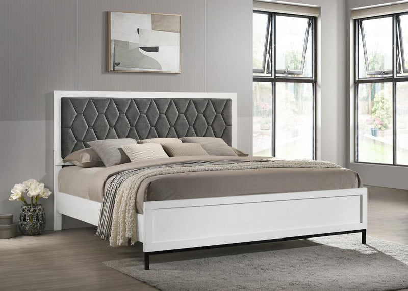 Sonora - Upholstered Panel Bed - JaxCo Furniture