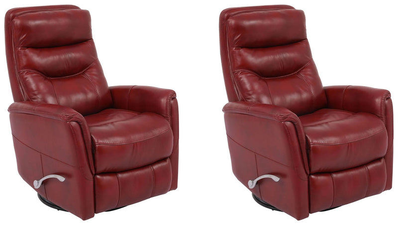 Gemini - Swivel Glider Recliner (Set of 2) - JaxCo Furniture