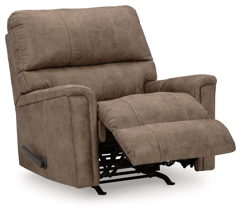 Navi - Fossil - Rocker Recliner - JaxCo Furniture