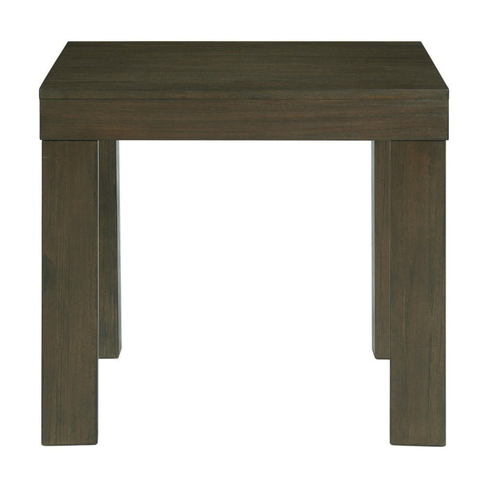 Grady - End Table With Power - Dark Walnut - JaxCo Furniture