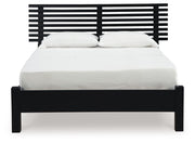 Danziar - Slat Panel Bed With Low Footboard - JaxCo Furniture