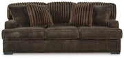 Aylesworth - Chocolate - Sofa - JaxCo Furniture