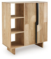 Kierwell - Natural - Accent Cabinet - JaxCo Furniture
