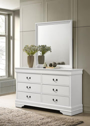 Louis Philippe - Six-Drawer Dresser - JaxCo Furniture