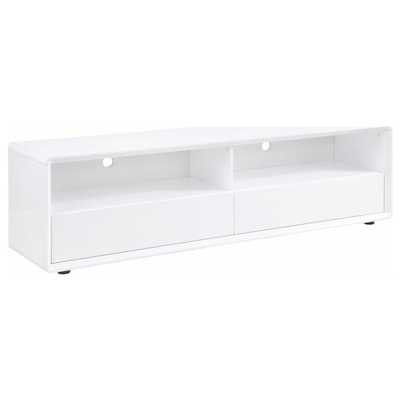 Ellice - TV Stand Media Console - White - JaxCo Furniture