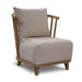 Hearst - Outdoor Accent Chair - Natural - JaxCo Furniture