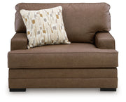 VillaCourt - Caramel - Chair And A Half - JaxCo Furniture