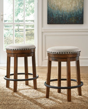 Valebeck - Upholstered Swivel Stool - JaxCo Furniture
