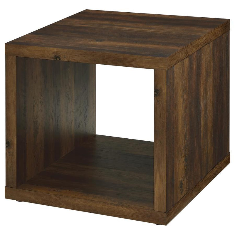 Frisco - Square Engineered Wood Side End Table - JaxCo Furniture