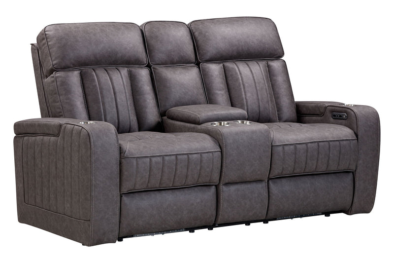 Equinox - Power Console Loveseat - JaxCo Furniture