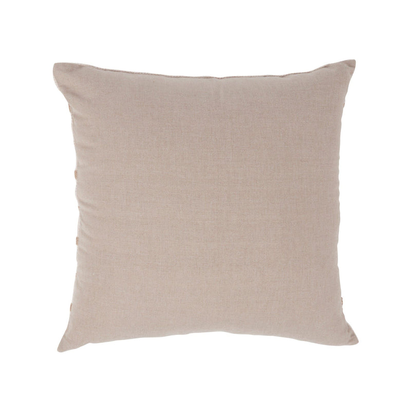 Melange - Lago Pillow - Ivory / Natural - JaxCo Furniture