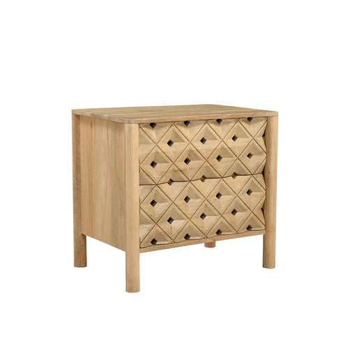 Fulton - Nightstand - Natural - JaxCo Furniture