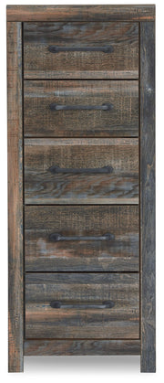 Drystan - Brown / Beige - Narrow Chest - JaxCo Furniture