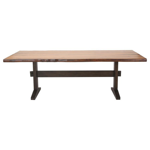 Bexley - Live Edge Dining Table - Natural Honey - JaxCo Furniture