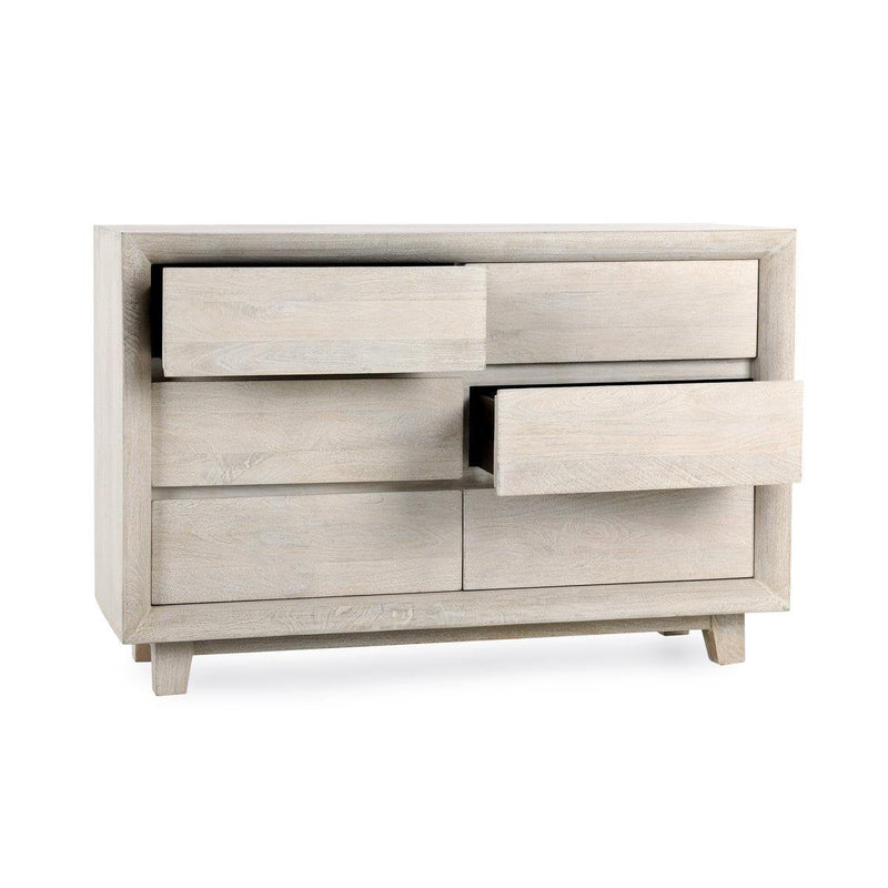Reece - 6 Drawer Dresser - Sand - JaxCo Furniture
