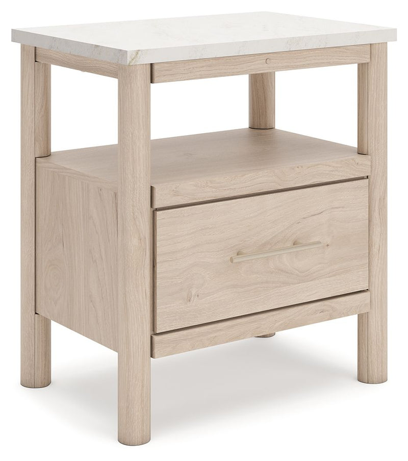 Cadmori - One Drawer Night Stand - JaxCo Furniture