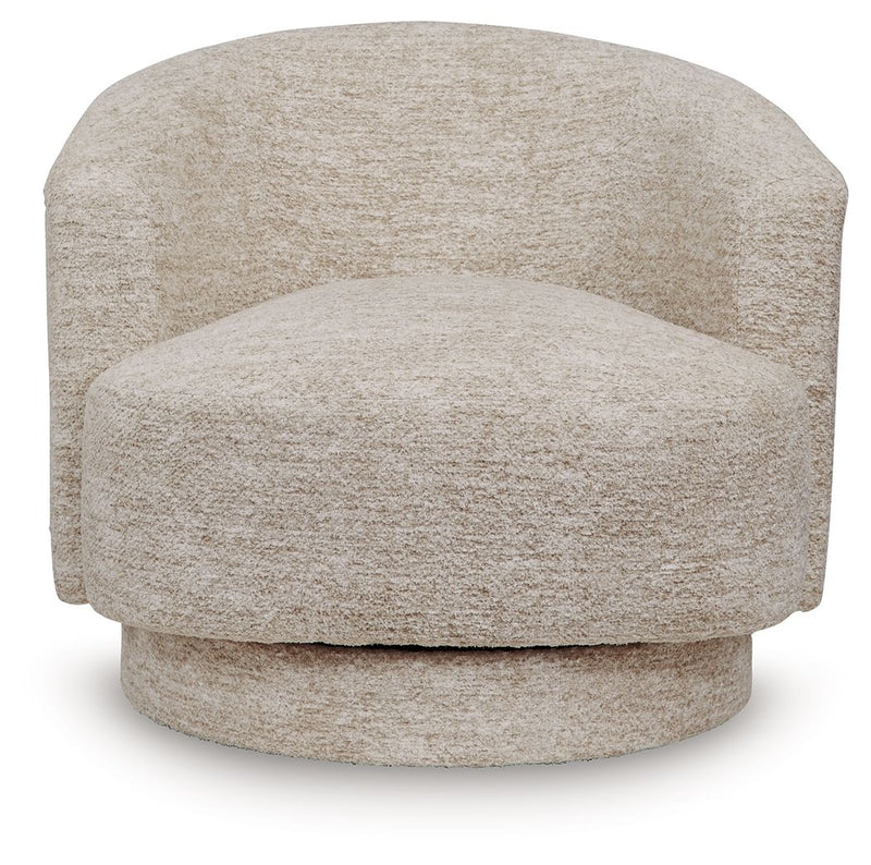 Wardsor - Stone - Swivel Chair - JaxCo Furniture