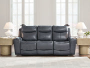 Next Move - Power Reclining Sofa With Adjustable Headrest - JaxCo Furniture