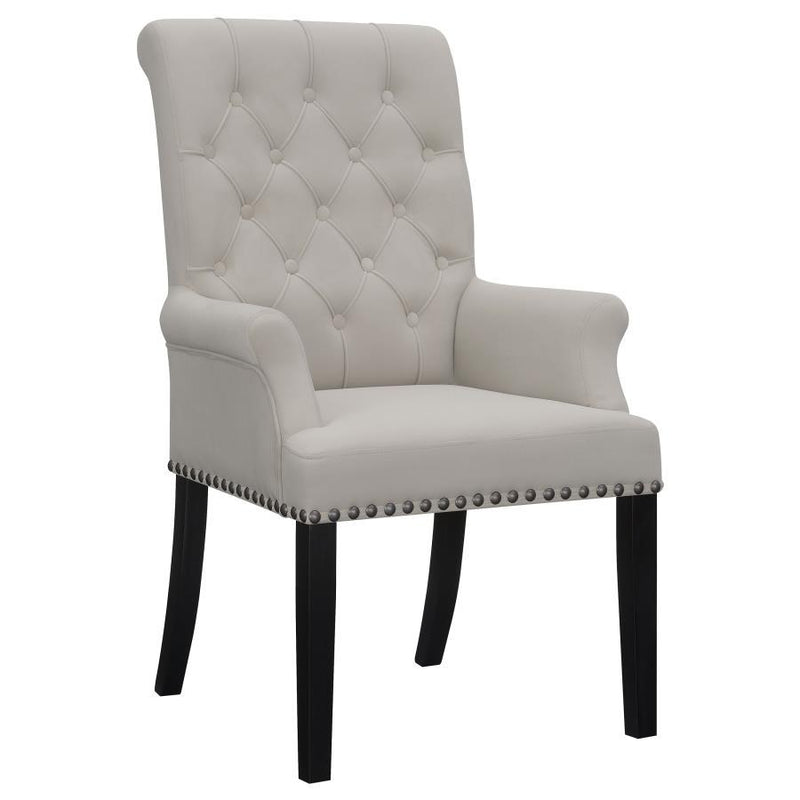 Alana - Upholstered Dining Arm Chair - JaxCo Furniture
