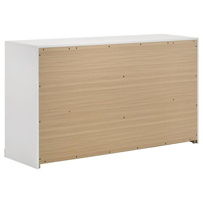 Ines - 6-Drawer Bedroom Dresser Cabinet - JaxCo Furniture