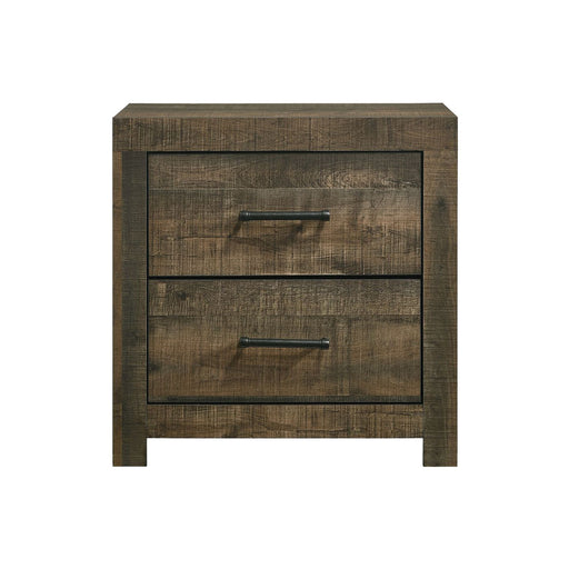 Bailey - 2-Drawer Nightstand - Walnut - JaxCo Furniture