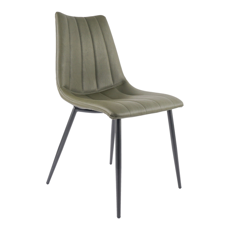Alibi - Dining Chair (Set of 2) - Dark Green - JaxCo Furniture