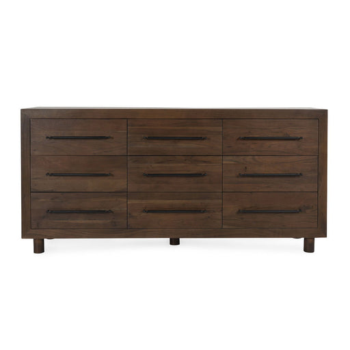 Jaxon - 9 Drawer Dresser - Cocoa Brown - JaxCo Furniture