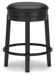 Valebeck - Upholstered Swivel Stool - JaxCo Furniture