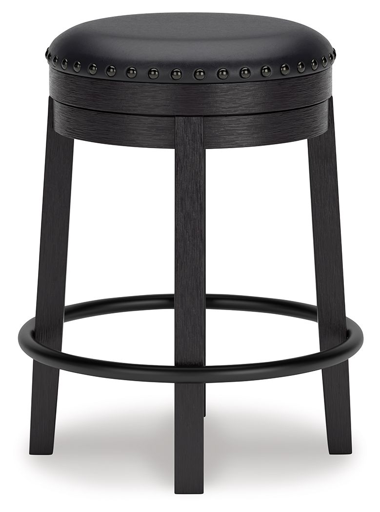 Valebeck - Upholstered Swivel Stool - JaxCo Furniture