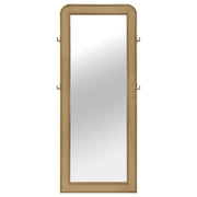 Arini - Cane Weave Full Length Standing Floor Mirror - JaxCo Furniture