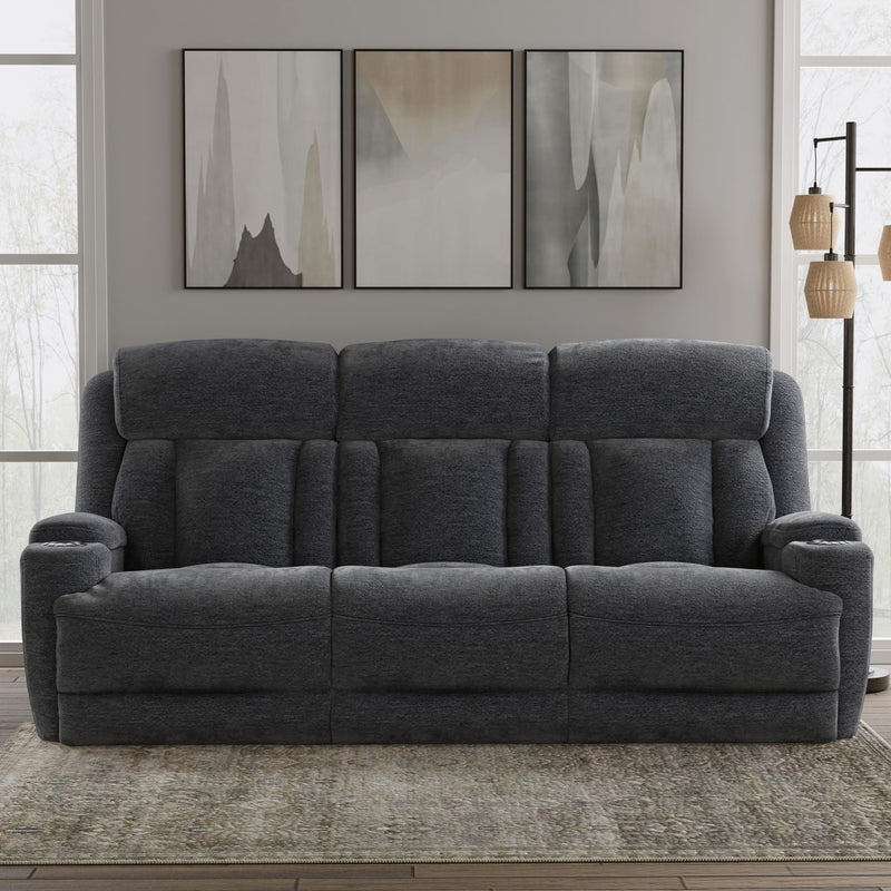 Dalton - Power Drop Down Console Sofa - JaxCo Furniture