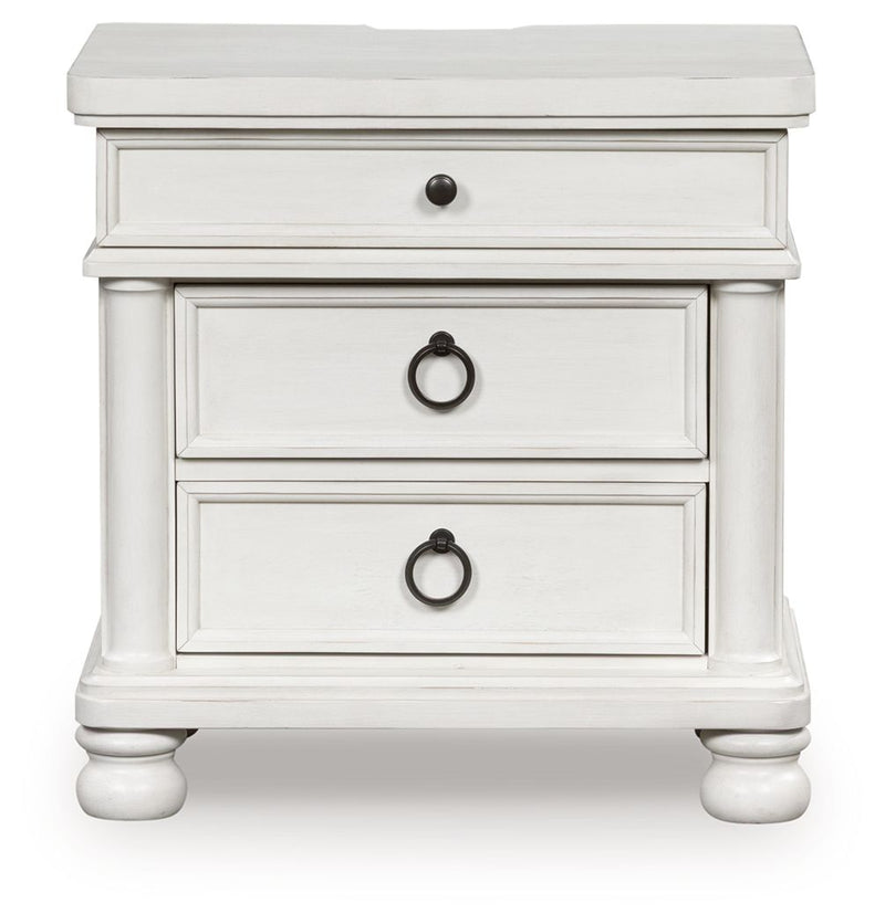 Rowlenstown - Three Drawer Night Stand - JaxCo Furniture