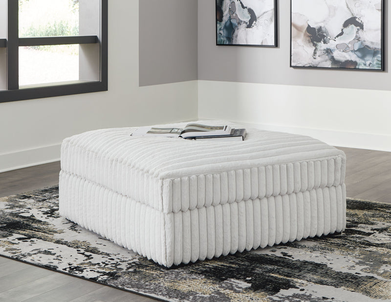 Stupendous - Alloy - Oversized Accent Ottoman - JaxCo Furniture