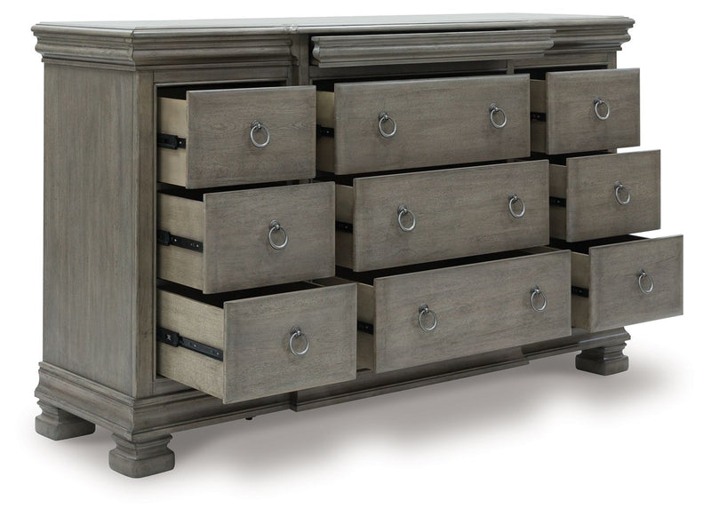 Lexorne - Sleigh Bedroom Set - JaxCo Furniture