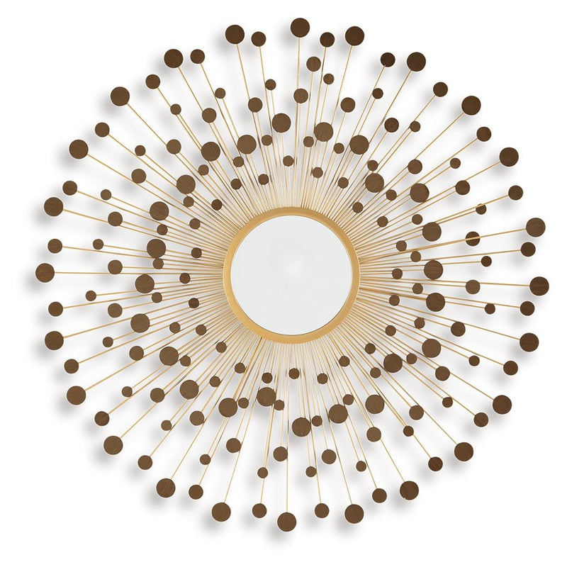 Morwenna - Bronze / Gold Finish - Accent Mirror - JaxCo Furniture