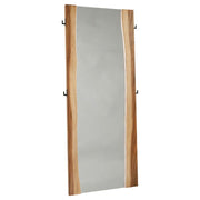Winslow - Standing Floor Mirror - Smokey Walnut - JaxCo Furniture