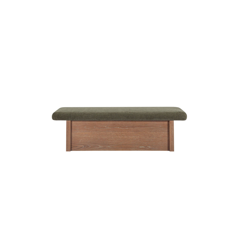 Gemma - Storage Bench - Dark Green - JaxCo Furniture